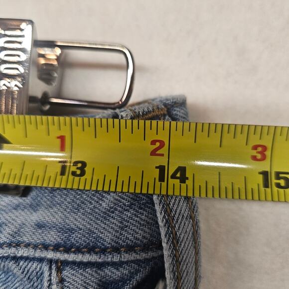 Abercrombie & Fitch The Ultra Loose Low Rise Jeans Light Wash - Picture 6 of 9